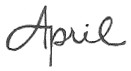 april-signature